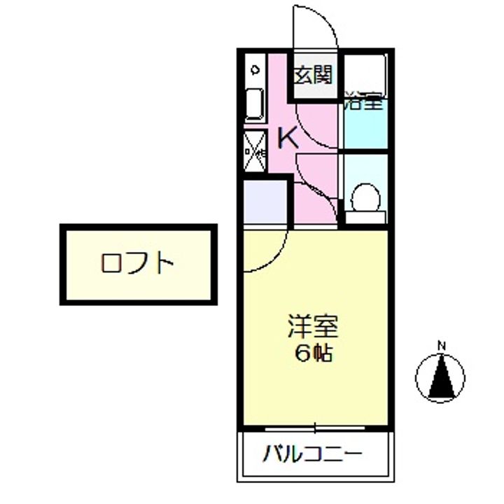 エトワール井上IIの間取り
