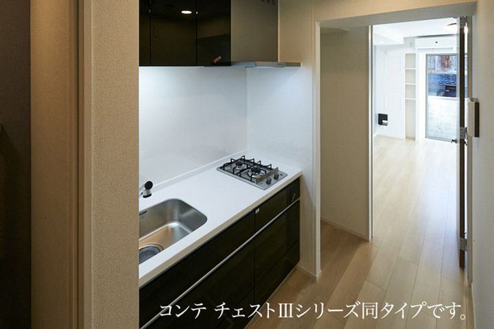 神奈川県藤沢市長後(アパート)の賃貸物件のキッチン