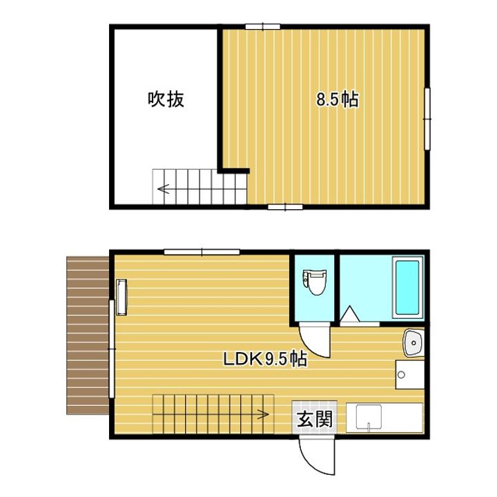 山梨県甲斐市玉川(一戸建)の賃貸物件の間取り
