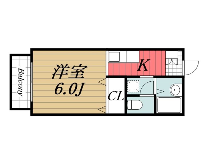 千葉県市原市根田3(アパート)の賃貸物件の間取り