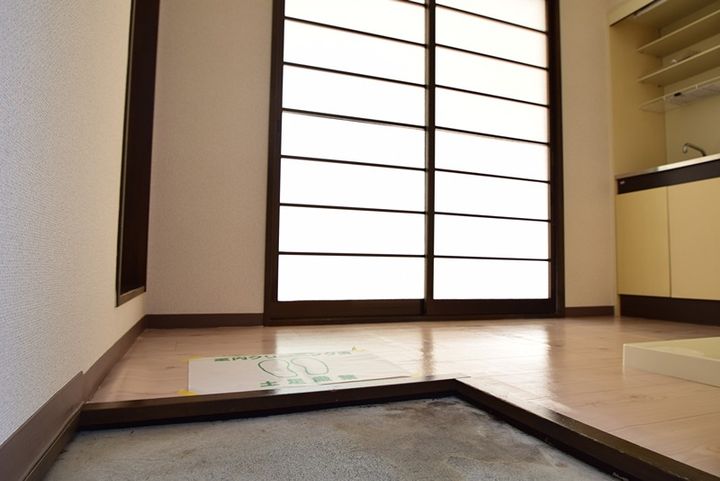 神奈川県藤沢市藤沢(アパート)の賃貸物件の玄関