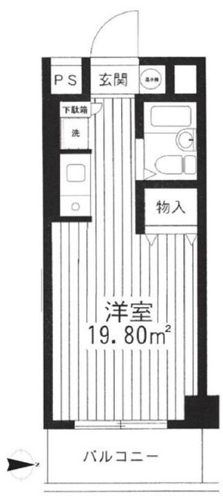 マーベラスパレスの間取り