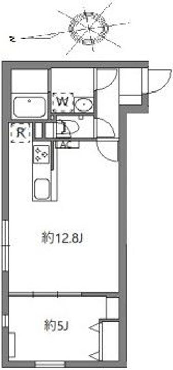 グランピア中野坂上の間取り