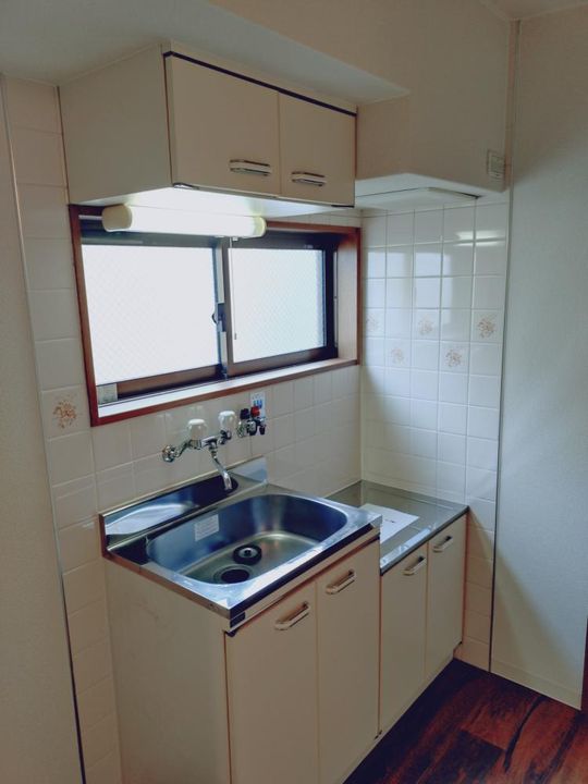 大阪府大阪市旭区森小路2(マンション)の賃貸物件のキッチン