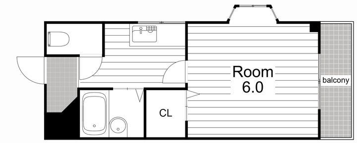 大阪府大阪市旭区森小路2(マンション)の賃貸物件の間取り