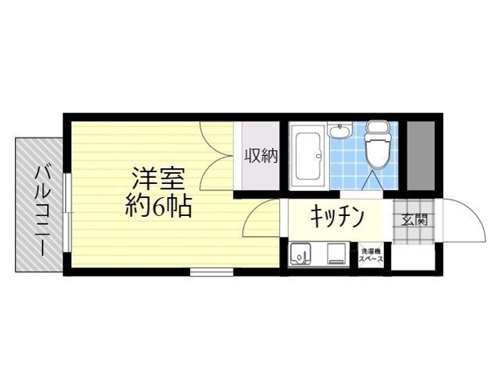 ボンヌール春日の間取り