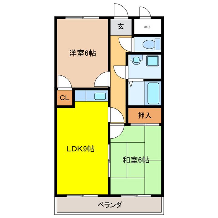 EXCEL雅の間取り