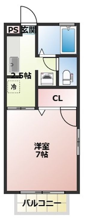 ボックスツリーハウス5の間取り