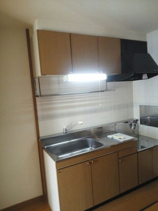 福島県いわき市好間町中好間字江添(アパート)の賃貸物件のキッチン