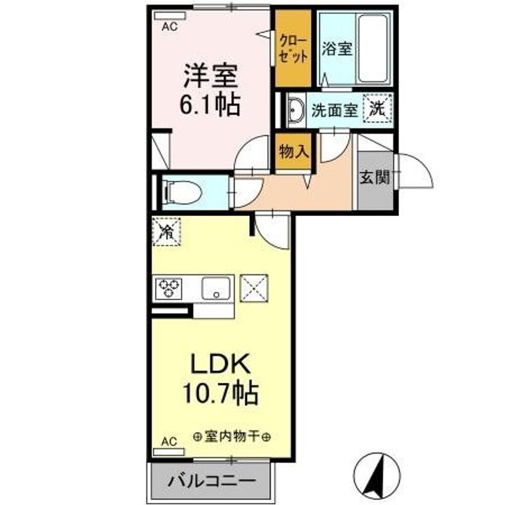 エスポワールの間取り