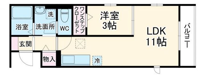 プルミエIIIの間取り