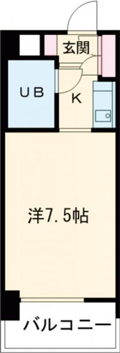 ダイアパレス築地の間取り