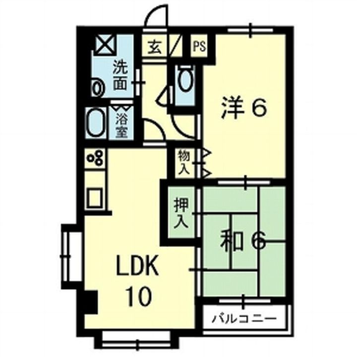 MIYUマンションの間取り