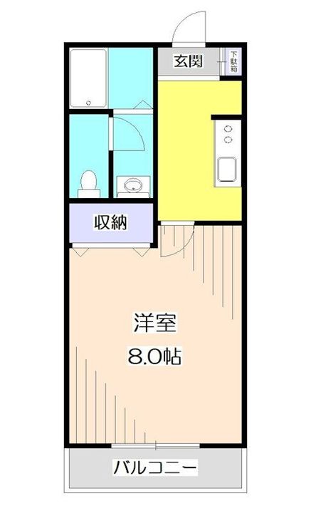 埼玉県所沢市くすのき台3(マンション)の賃貸物件の間取り