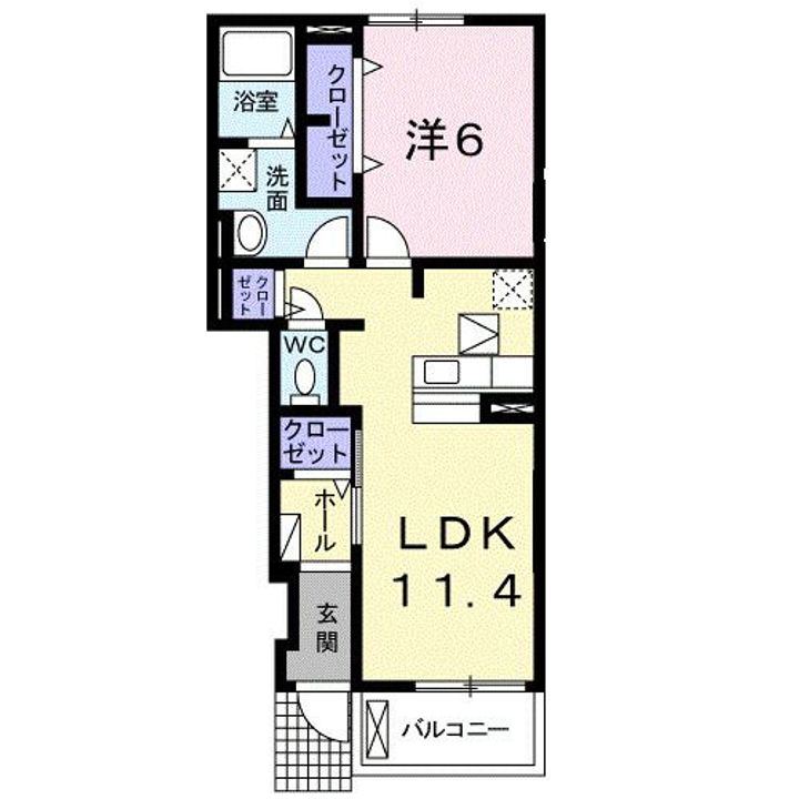 カミー・シナビの間取り