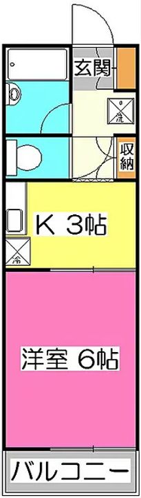 サンジュエリー所沢の間取り