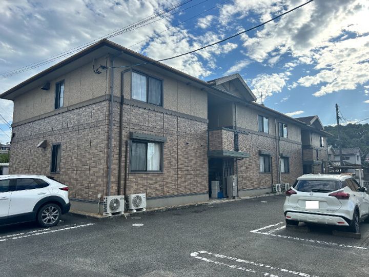 岡山県倉敷市羽島(アパート)の賃貸物件の外観