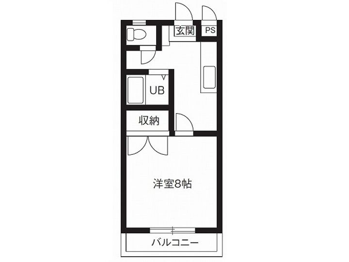 丸田マンションの間取り