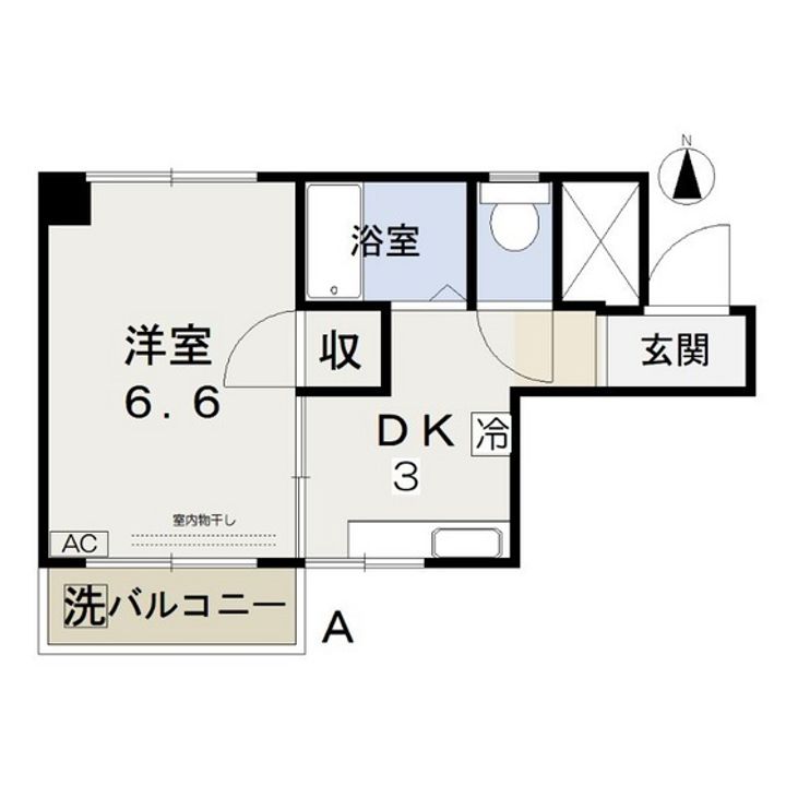 吉岡ビルIIの間取り