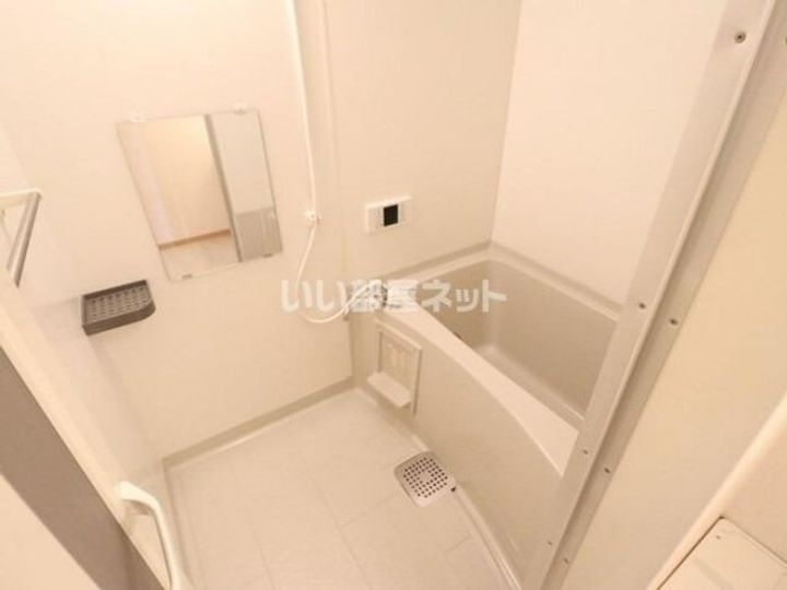 茨城県水戸市元吉田町(アパート)の賃貸物件の風呂