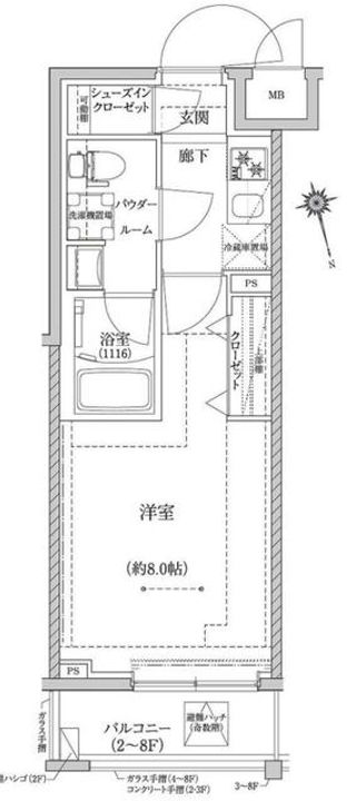 RELUXIA墨田八広の間取り
