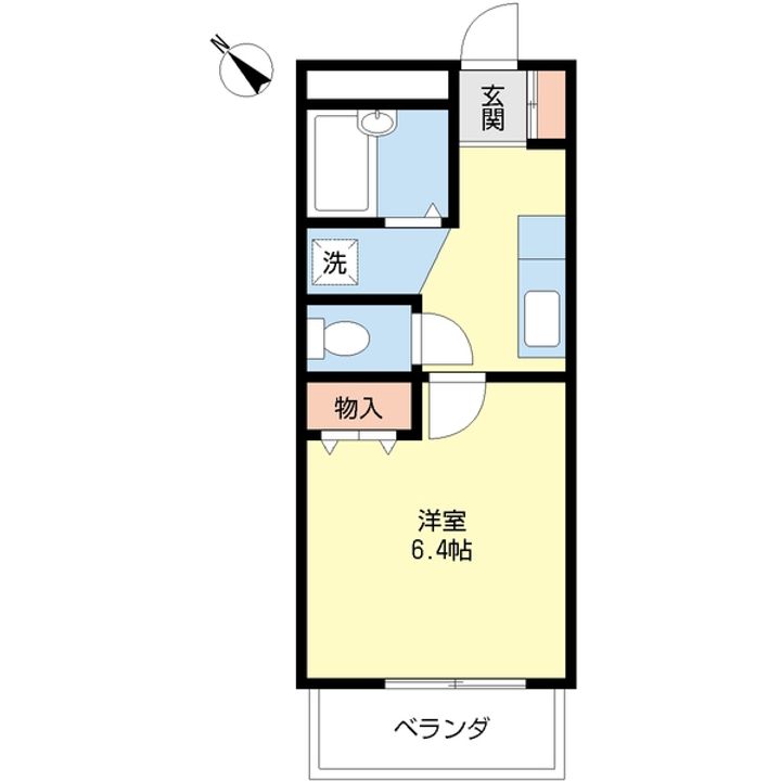 メゾンスリージェの間取り