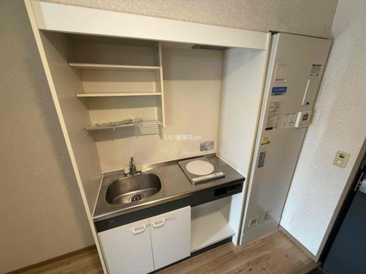 兵庫県三田市南が丘1(アパート)の賃貸物件のキッチン