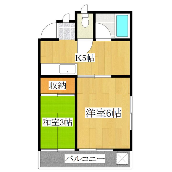 第二大羽ビルの間取り