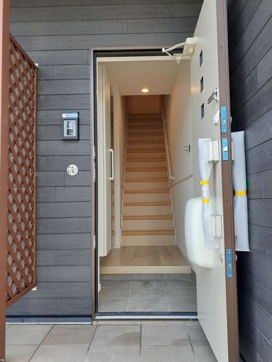 フォンテーヌ長尾沢の玄関