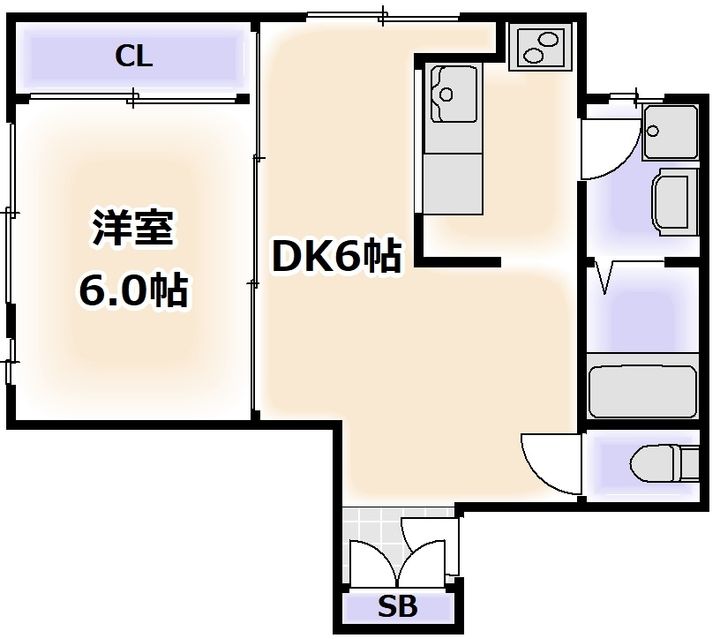 松田ビルの間取り