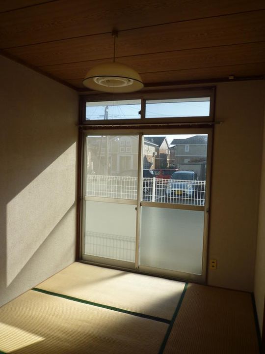 山田コーポIIの居間