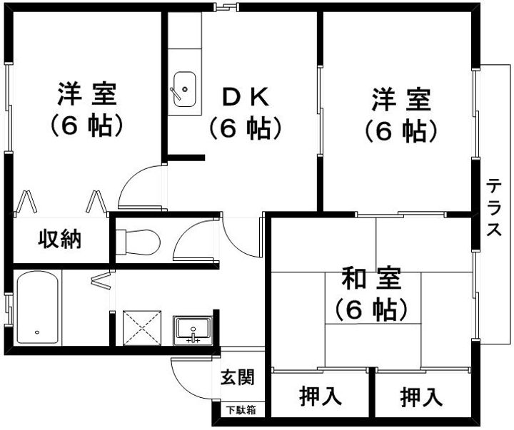 ウインズ21の間取り