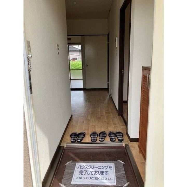 栃木県宇都宮市若松原2(アパート)の賃貸物件の玄関