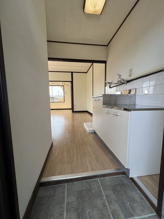 岡山県岡山市北区撫川(一戸建)の賃貸物件の玄関