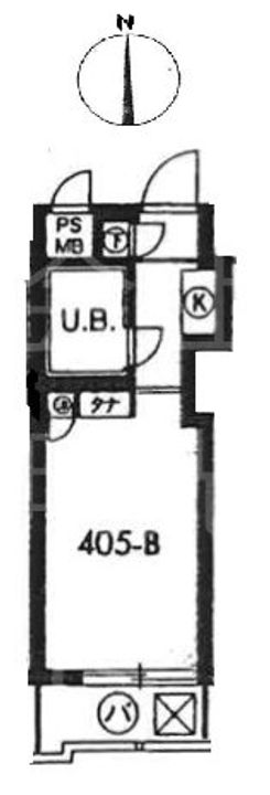 スカイコート落合の間取り