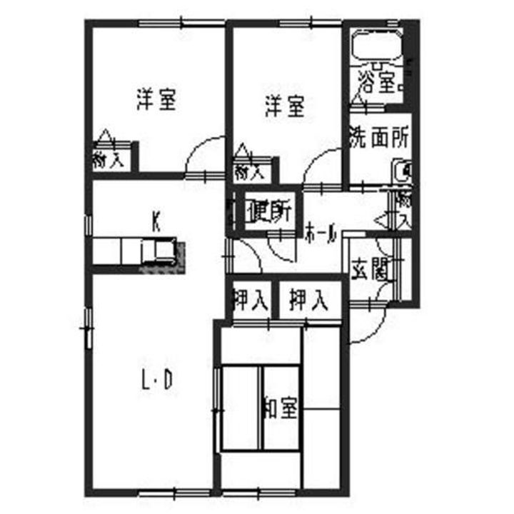 グリーンハイツR Aの間取り
