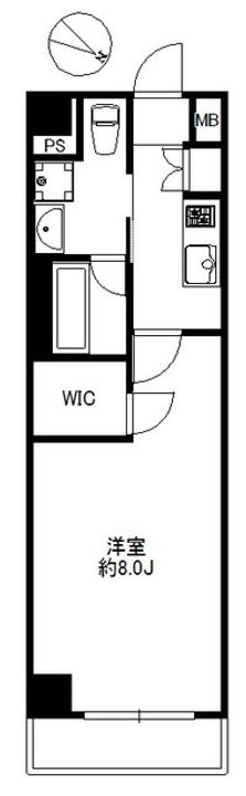 AXAS鵜の木アジールコートの間取り