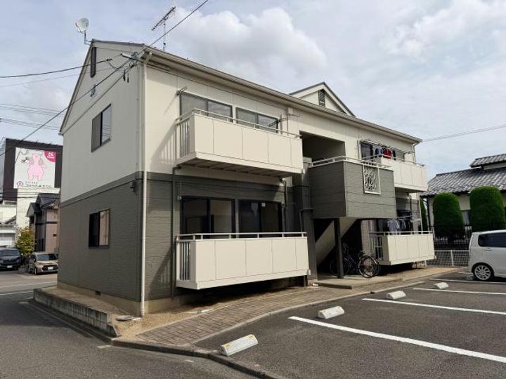 福島県郡山市富田町字向舘(アパート)の賃貸物件の外観