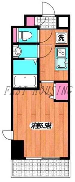 東京都渋谷区本町1(マンション)の賃貸物件の間取り
