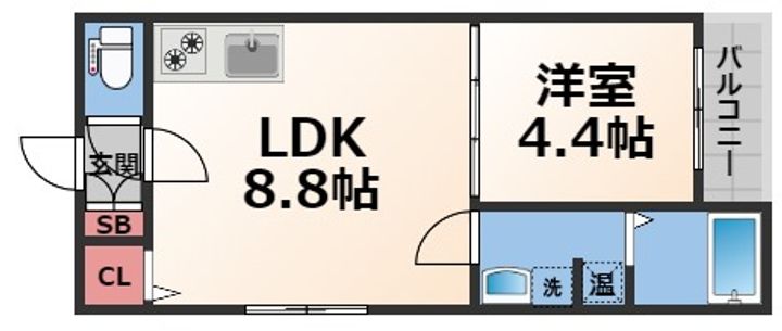 F asecia Attivo IIの間取り