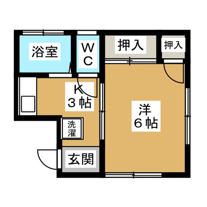 コーポ丸山の間取り