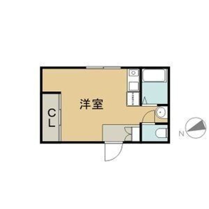 スタジオシスターの間取り