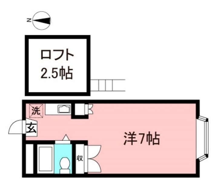 パークアベニューアートヴィレッジ六番館の間取り