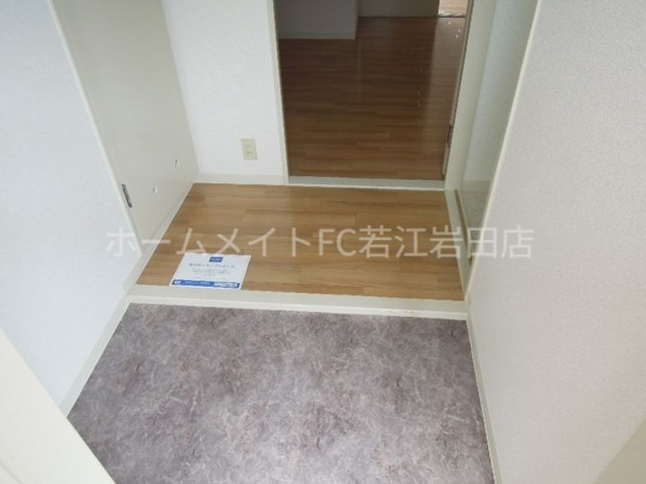 アリエス花園の玄関