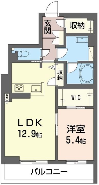 グリシーナの間取り