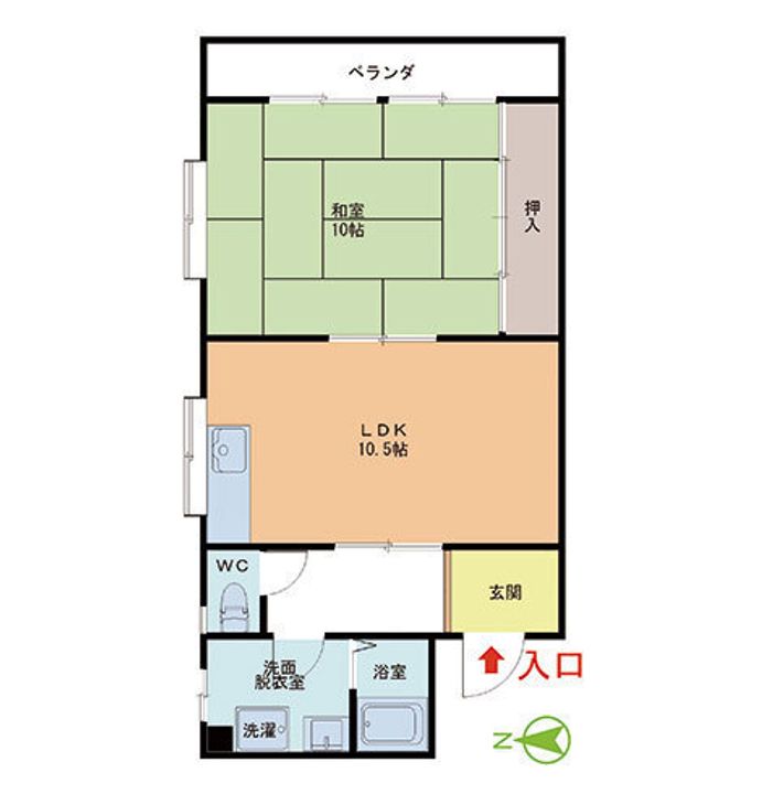 福井県大野市春日3(一戸建)の賃貸物件の間取り