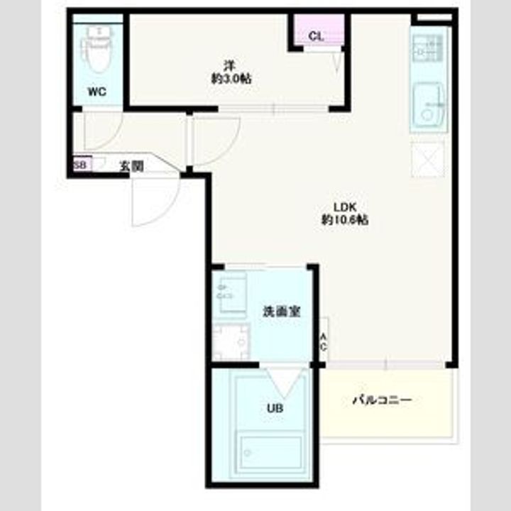 Jack marugasaki Iの間取り