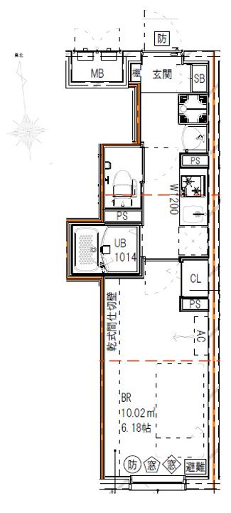 エルファーロ三軒茶屋IIの間取り
