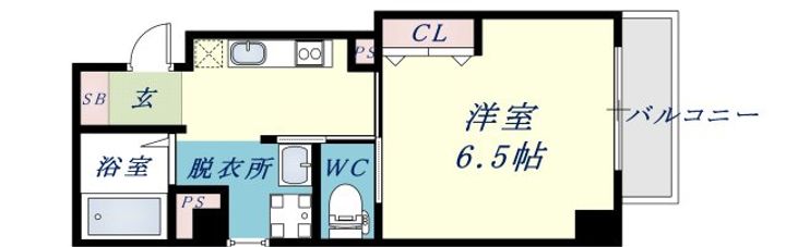 みおつくし布施の間取り