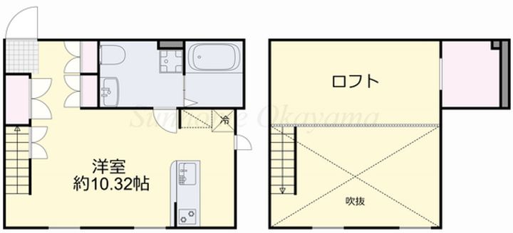 プリマガーデン岡山 弐番館の間取り